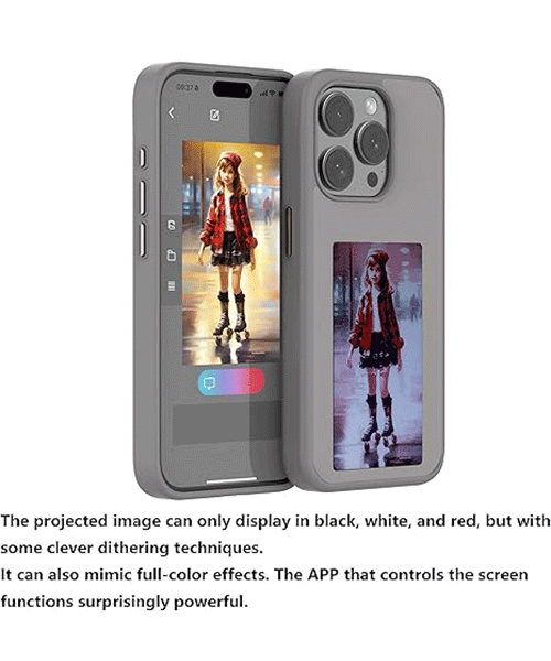DIY E-Ink Phone Case for iphone - TikTec