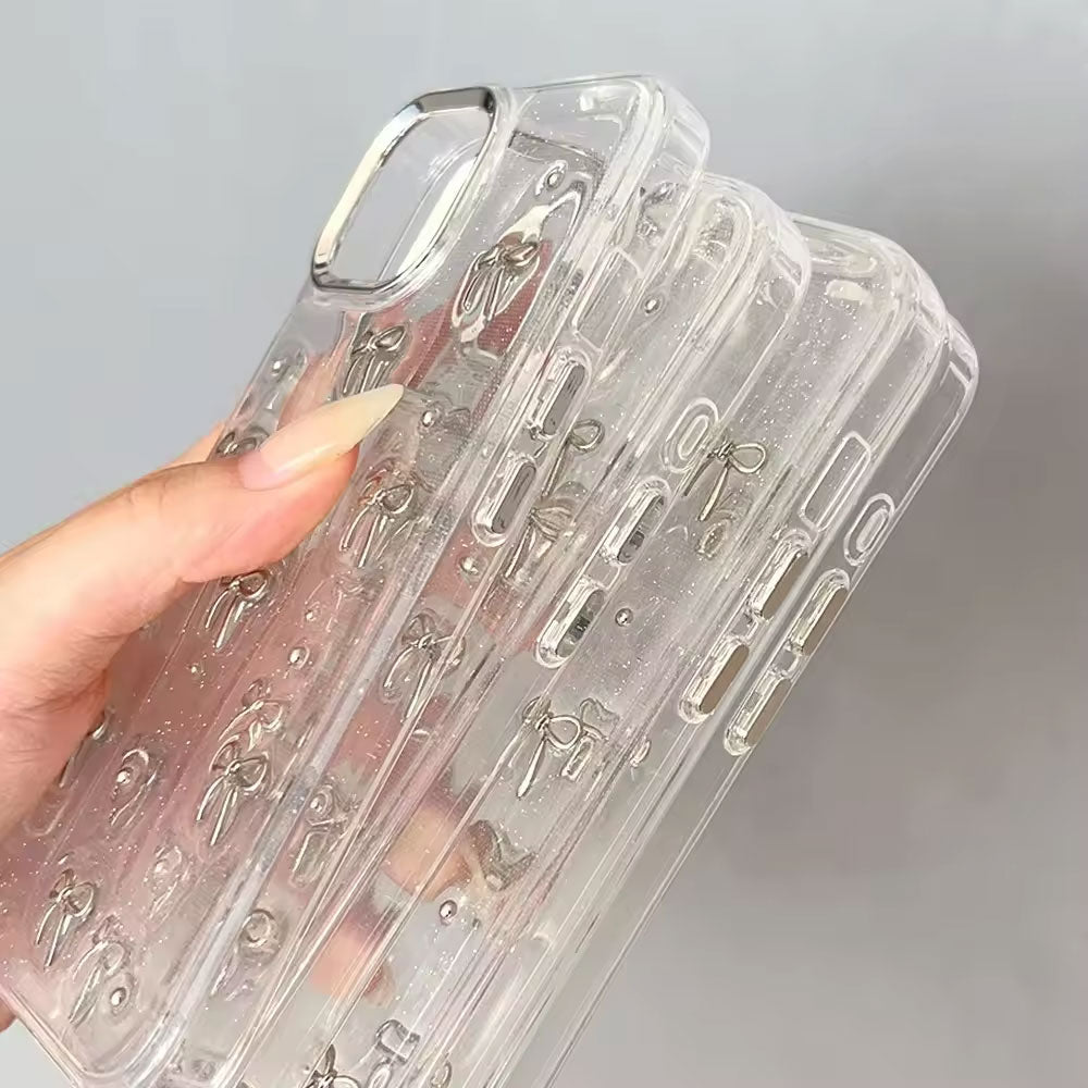 Aesthetic Transparent Bow Case