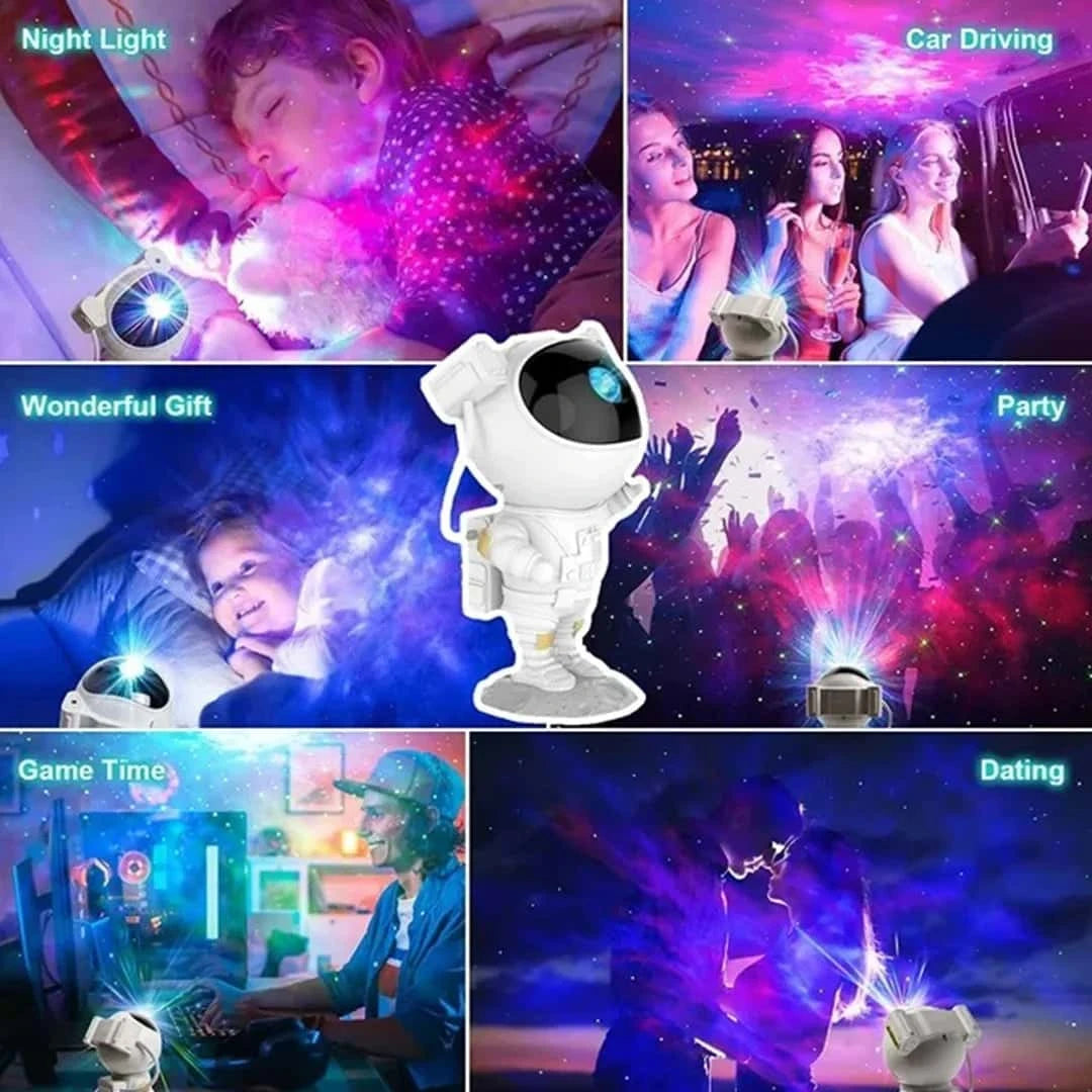 Astronaut Galaxy Projector Light - TikTec