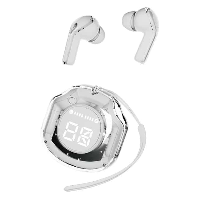 Air 39 Transparent Ear Buds Fashion ENC - TikTec