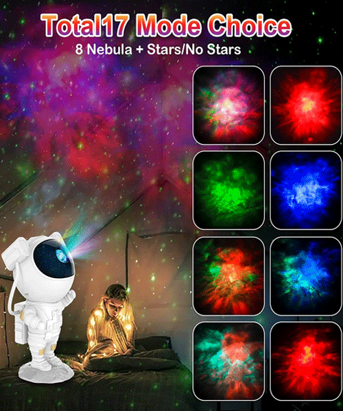 Astronaut Galaxy Starry Projector Light - TikTec