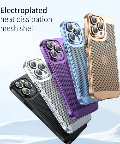 Cooling Summer Case With Camera Protection For iphone