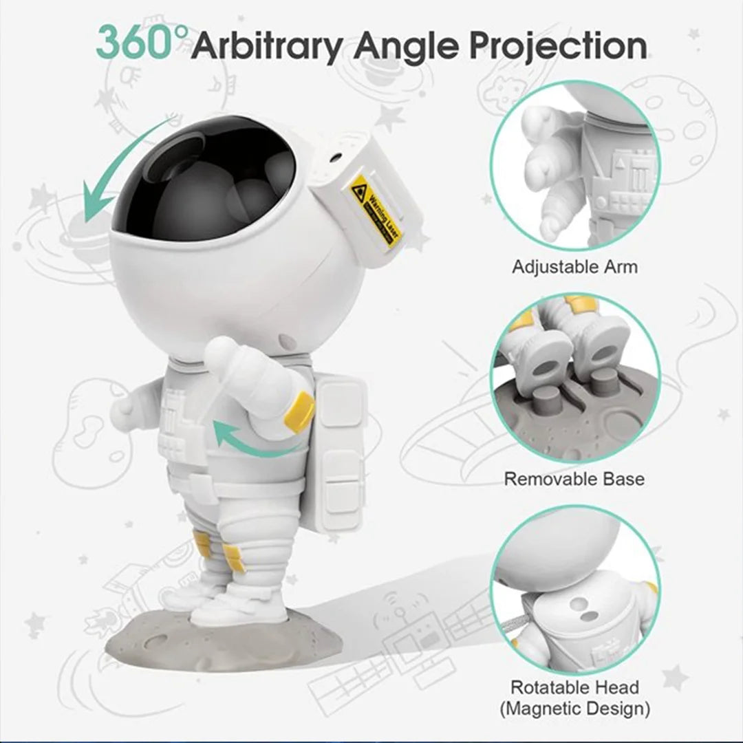 Astronaut Galaxy Projector Light