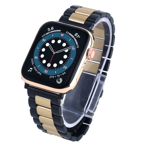 Chain Smartwatches Watch 7 NFC Gold Edition with Black Gold Chain Strap | Gold Dial | IW7 | 44mm