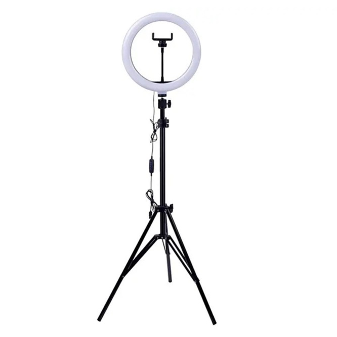 Novelty Tec 26cm LED Ring Light With 7ft Stand