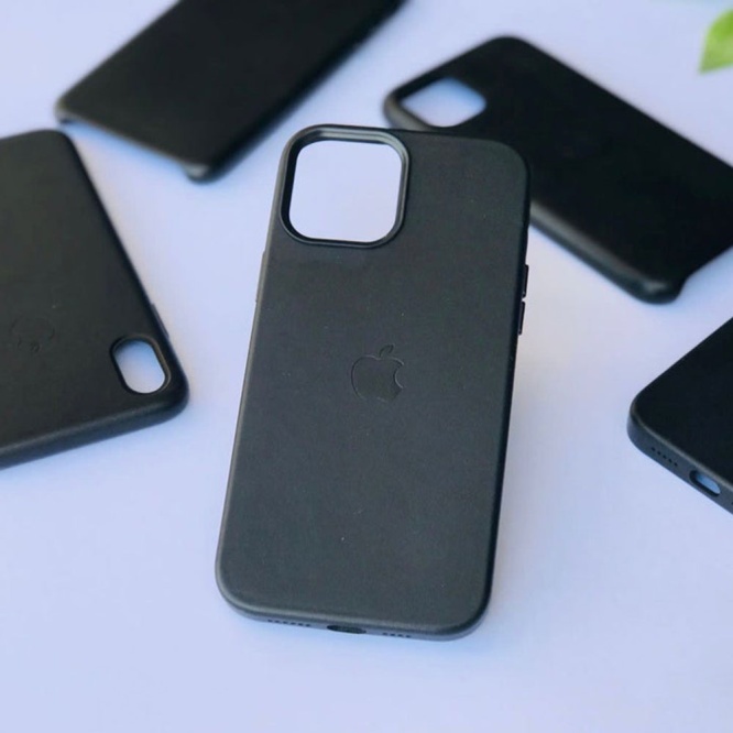 Apple Cases Apple Leather Case Black 2
