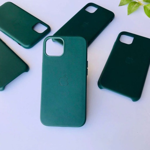 Apple Cases Apple Leather Case Green