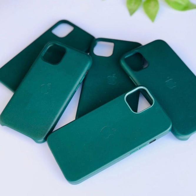 Apple Cases Apple Leather Case Green 4