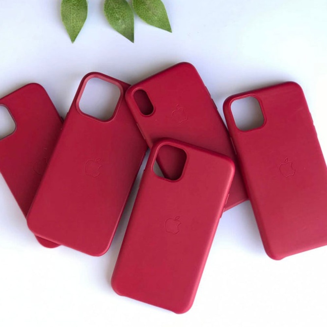 Apple Cases Apple Leather Case Rose Red 4