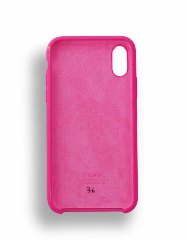 Apple Cases Apple Silicon Case Neon Pink 2