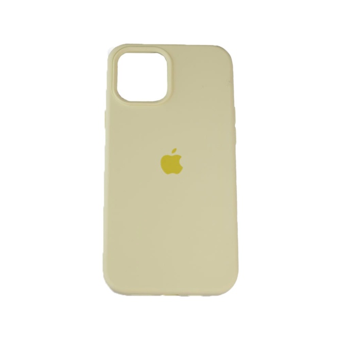 Apple Cases Apple Silicon Case Pastel Yellow 7
