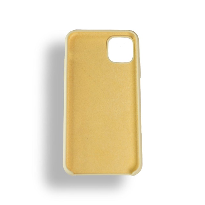 Apple Cases Apple Silicon Case Pastel Yellow 6