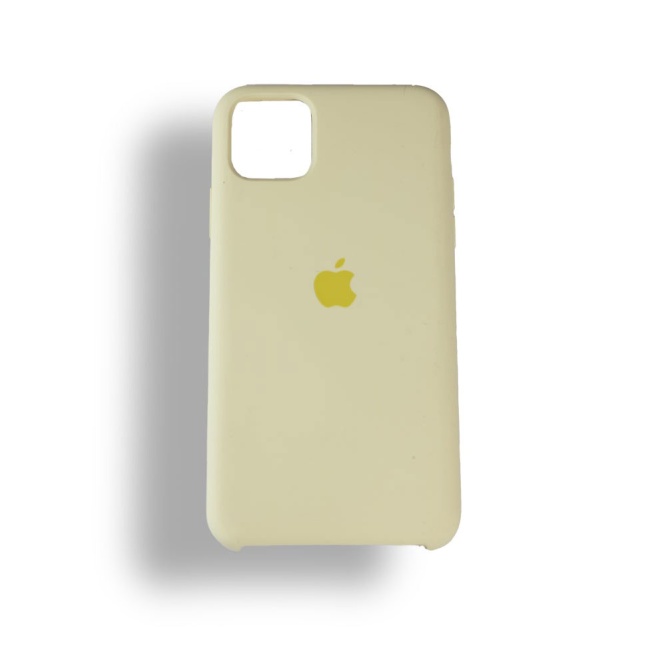 Apple Cases Apple Silicon Case Pastel Yellow 5