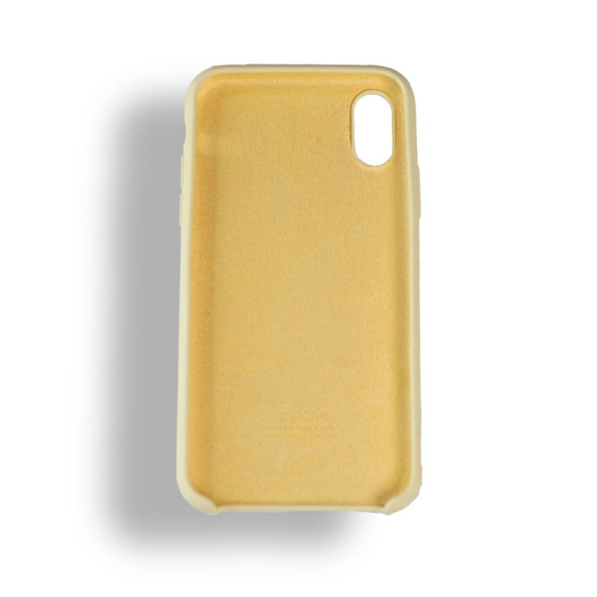 Apple Cases Apple Silicon Case Pastel Yellow 4
