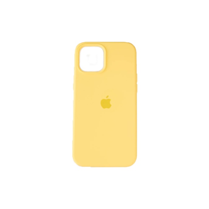 Apple Cases Apple Silicon Case Candy Yellow 5