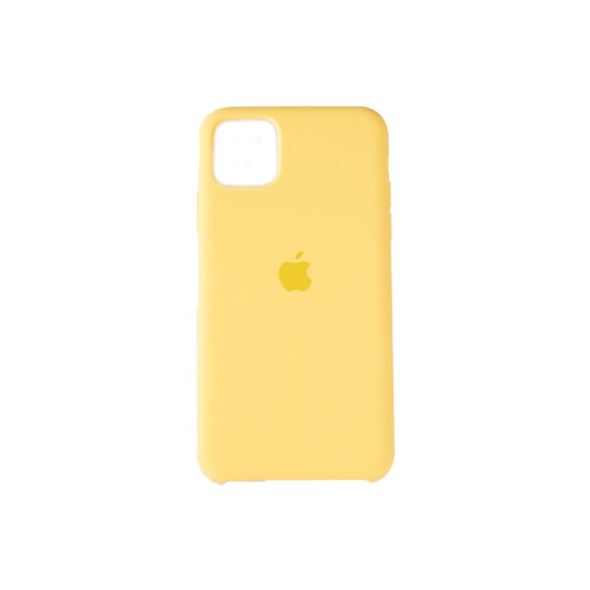 Apple Cases Apple Silicon Case Candy Yellow 7