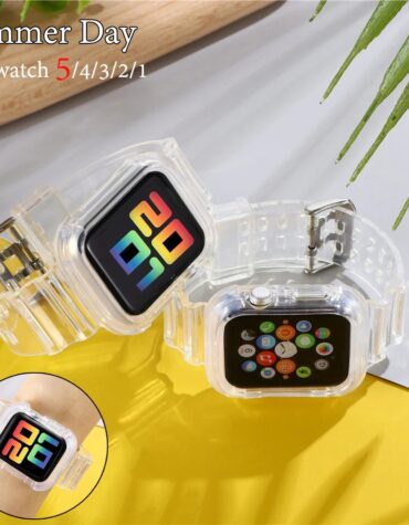 Smartwatch Accessories G-shock Transparent straps for 42-44-45mm 2
