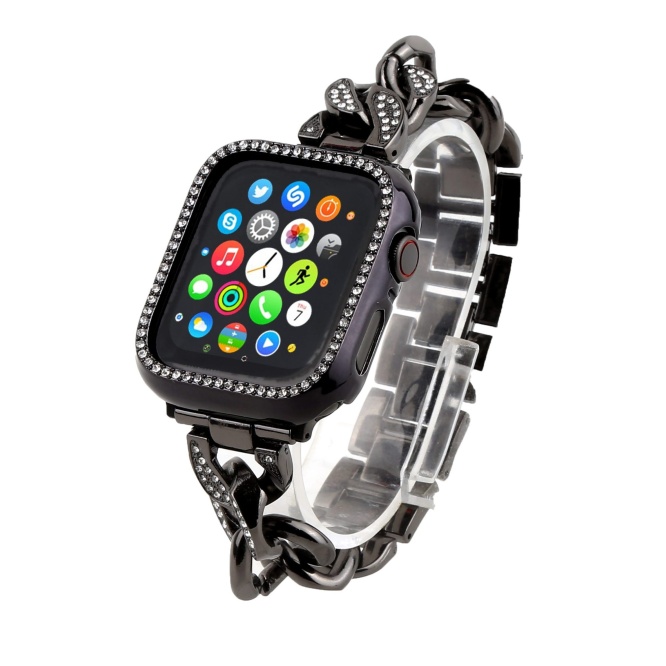 Smartwatches Diamond Watch with Diamond Studded Strap | 44mm