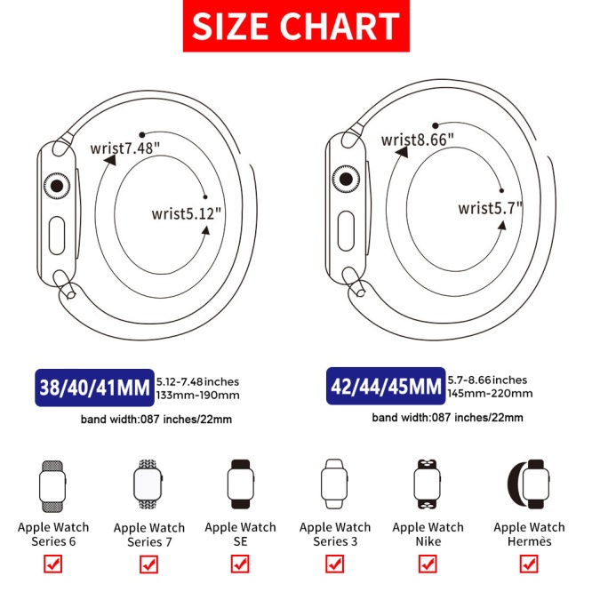 Smartwatch Accessories Nylon Straps For 42-44mm 6