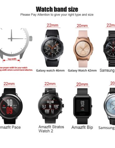 Smartwatch Accessories Rolex Chain Straps For 20mm 2