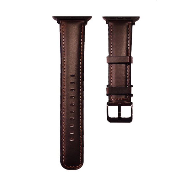 Smartwatch Accessories Santa barba Original silica jel leather straps for 42-44mm