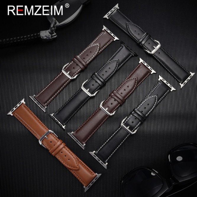 Smartwatch Accessories Simple Leather Straps For 42-44mm 3