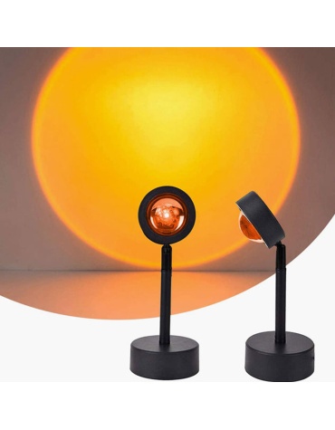 Novelty Tec RGB 16 Color Remote Controlled Sunset Lamp 2