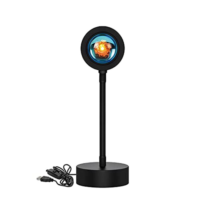 Novelty Tec RGB 16 Color Remote Controlled Sunset Lamp