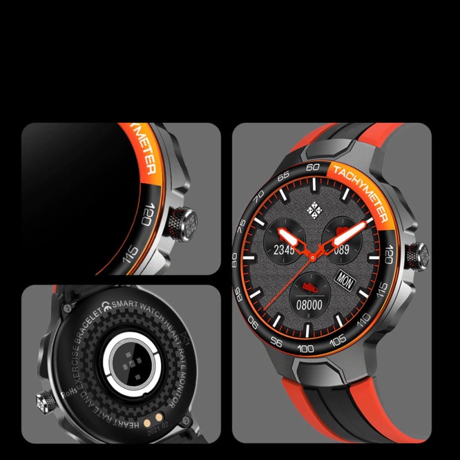 Basic Smartwatches TG-15 Smart Band | Sports Strap | E15 | Round 44mm 6