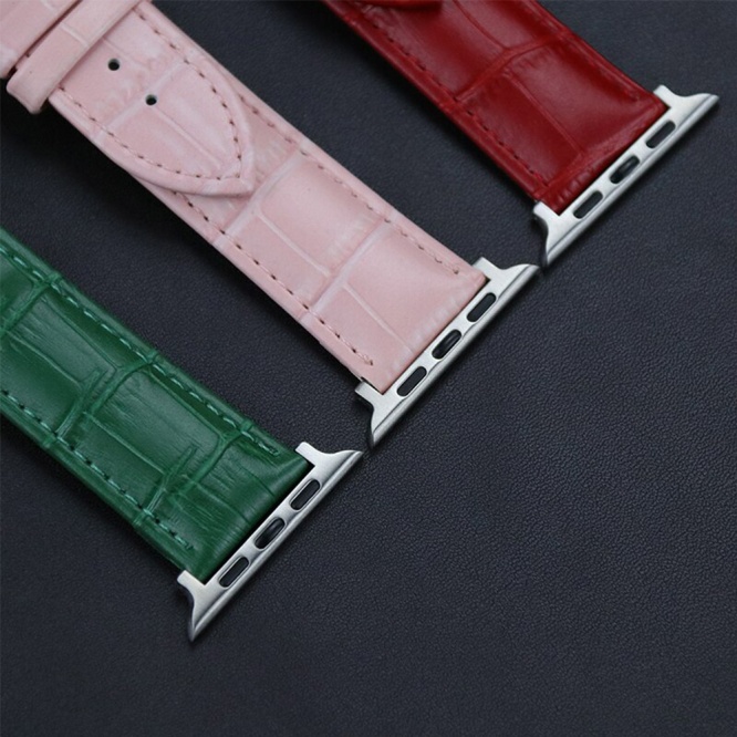 Smartwatch Accessories Textured Leather Straps For 42-44mm 5
