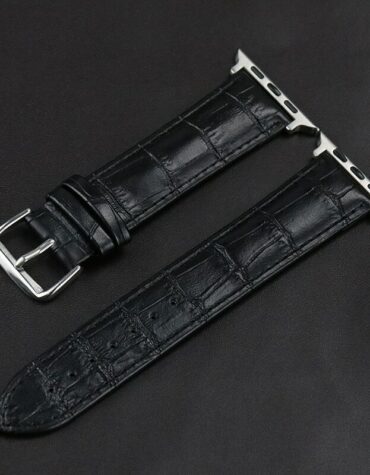 Smartwatch Accessories Textured Leather Straps For 42-44mm