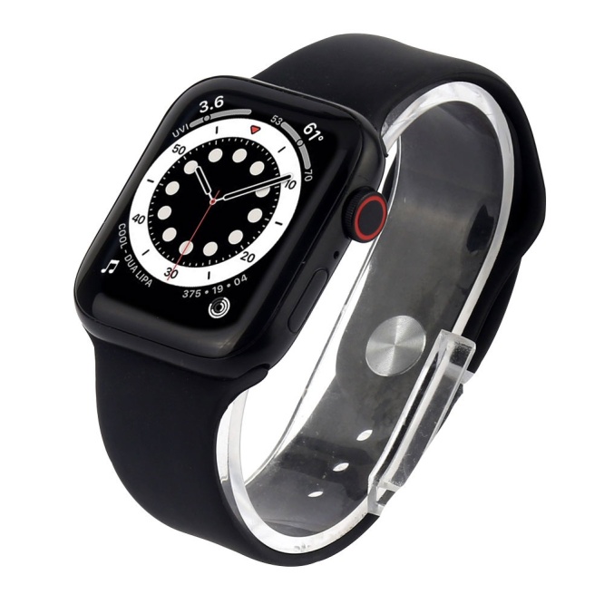 Basic Smartwatches A22 Logo Smartwatch with Silicone Strap | 44mm 2