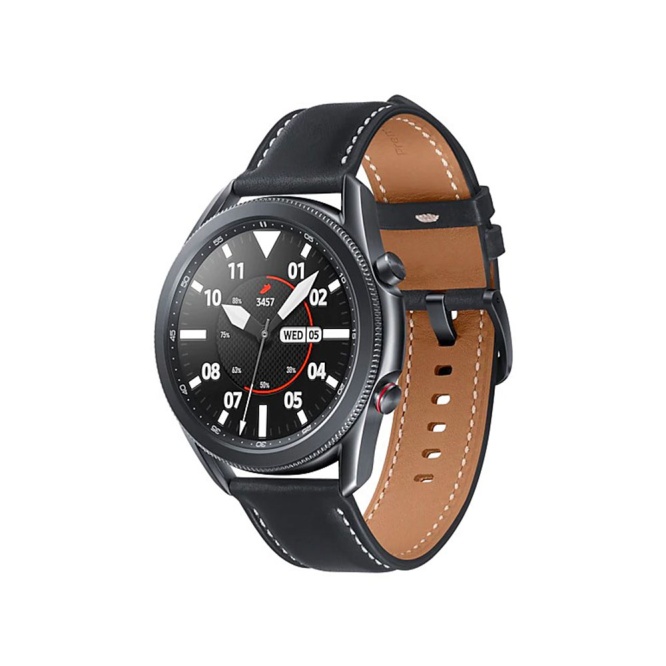 Leather Smartwatches W3 Smart Watch with Leather Strap | 44mm