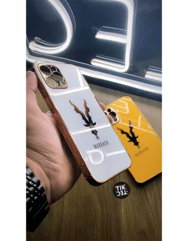 Customized Cases Electroplated Custom Made Gold Plated iPhone Case 2