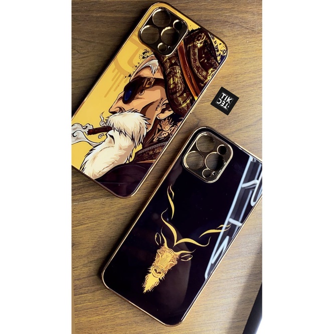 Customized Cases Electroplated Custom Made Gold Plated iPhone Case 4