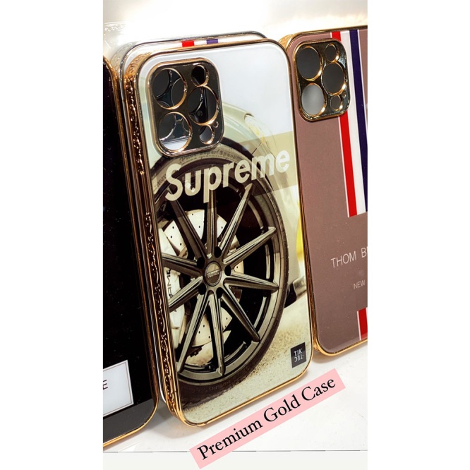 Customized Cases Electroplated Custom Made Gold Plated iPhone Case 7