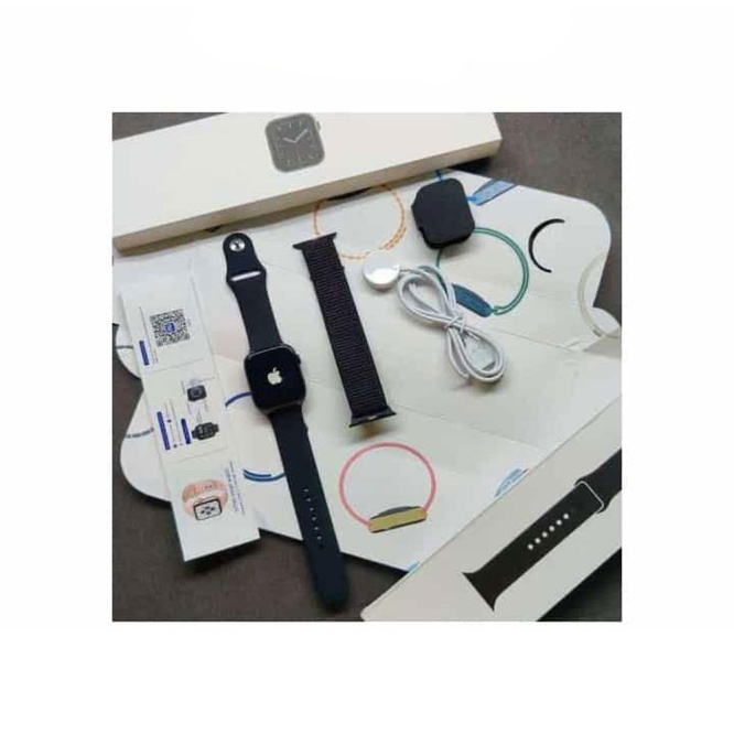 Basic Smartwatches A2293 Logo Smart Watch 1:1 Edition | With Silicon Straps | 44mm 6