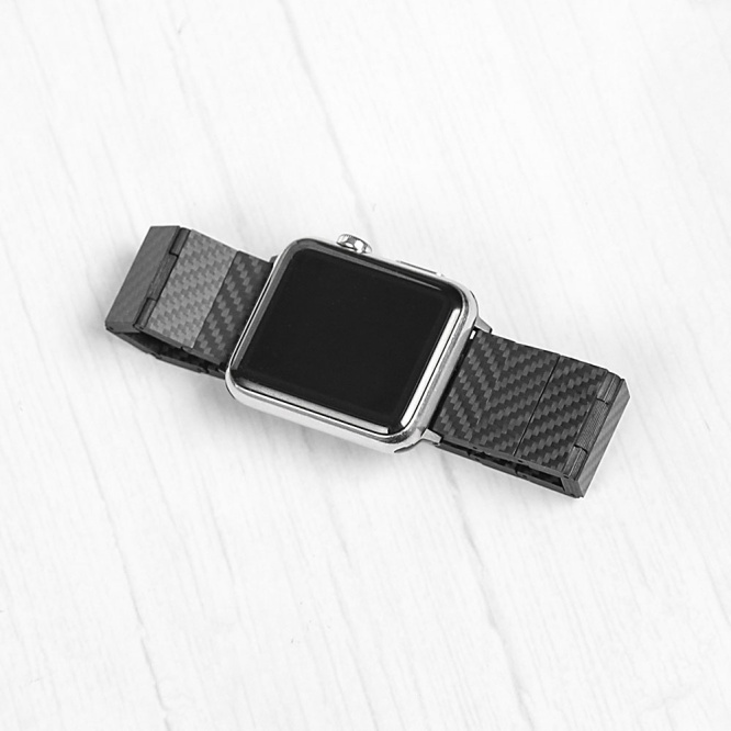 Smartwatch Accessories Carbon Fiber Straps For 42-44-45mm 3