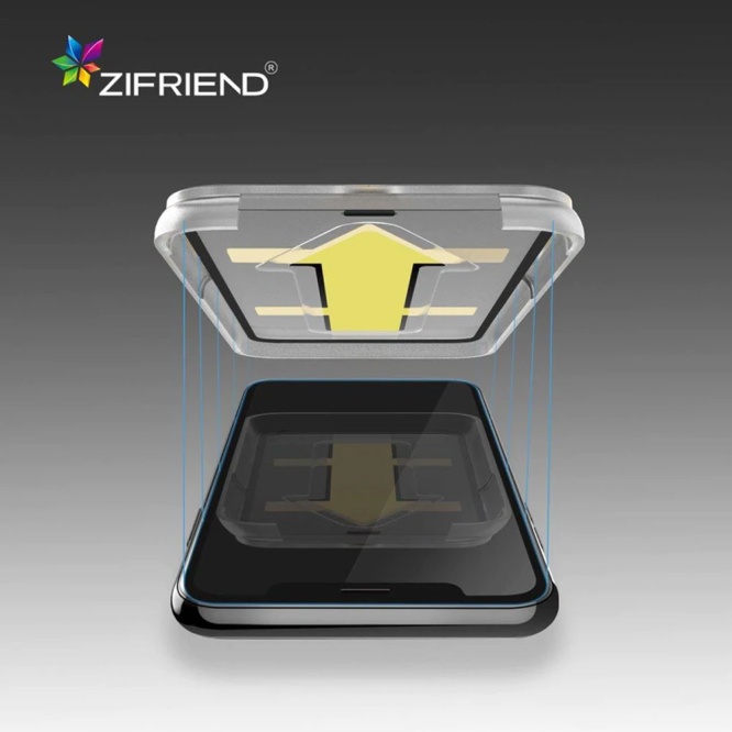 Cases & Covers ZEE-Friend Premium 3D Full Cover Glass For IPhone With Easy Applicator 7