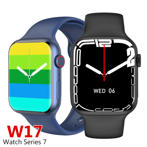 Basic Smartwatches Watch 7 Bezzeless Edition | W17 | Black