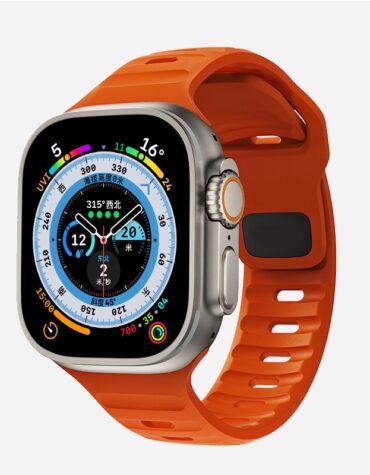 Smartwatch Accessories Soft Silicone Strap For Apple Watch Series Ultra