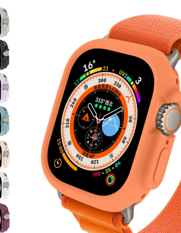 Cases Soft Silicone Bumper Case for Apple Watch Ultra