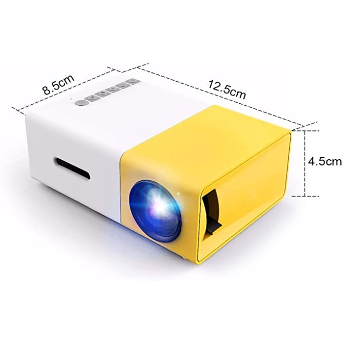 Novelty Tec YG300 Mini LED Projector – Your Portable Mini Video Solution! 4