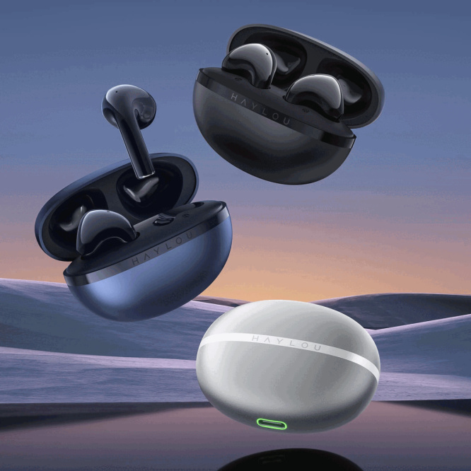 Branded Earbud Haylou X1 2023 True Wireless Earbuds | Black, Blue, Silver 2