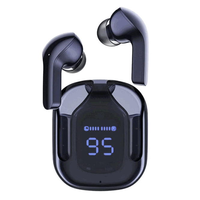 Clearance Sale Air 31 TWS Transparent Earbuds | White, Black, Green, Blue