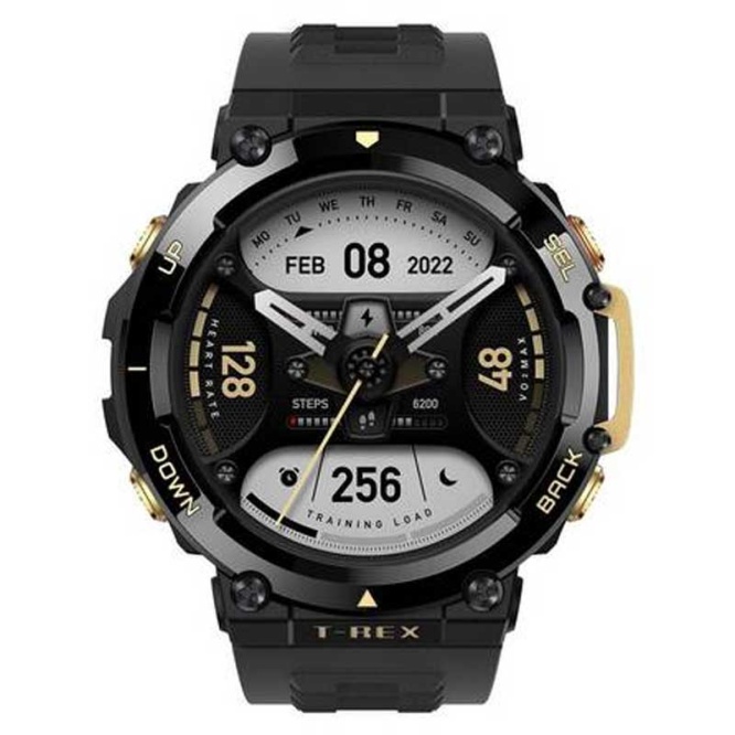 Original Smartwatches Amazfit T-Rex 2 Smartwatch | Astro Black, Ember Black, Desert Khaki, Wild Green