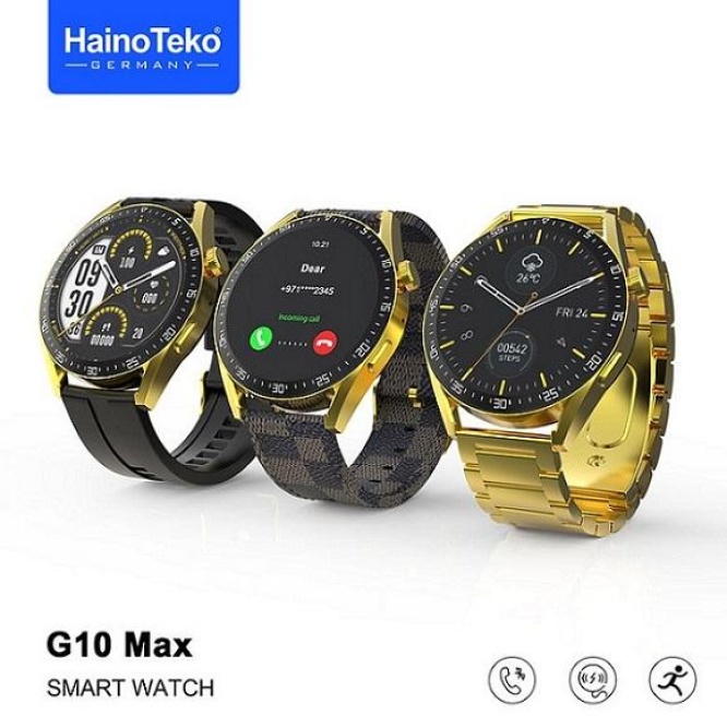 Original Smartwatches Haino Teko G10 Max Smart Watch With Triple Strap