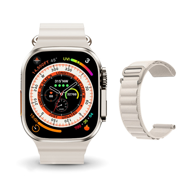 Original Smartwatches Watch Ultra Pro | Hello Watch 3 | Orange, White 2