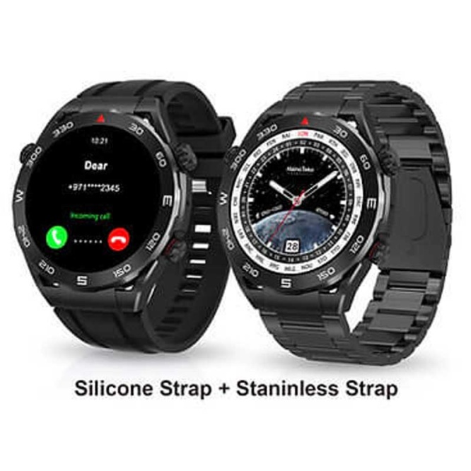 Original Smartwatches Haino Teko RW-27 Smart Watch | Black, Silver