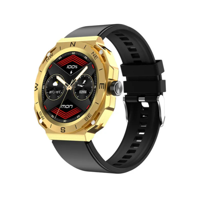 Basic Smartwatches SK22 2 in 1 Smart Watch With Bluetooth Calling | Black, Gold 2